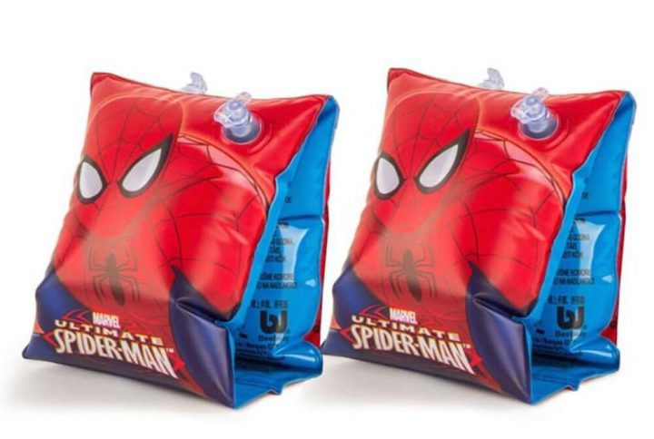 بازو بند محافظ طرح مرد عنکبوتی بست وی Bestway Spiderman Swimming Armbands