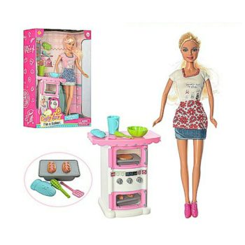 عروسک باربی نانوا دفا لوسی / Defa Lucy I'm a Baker Barbie :