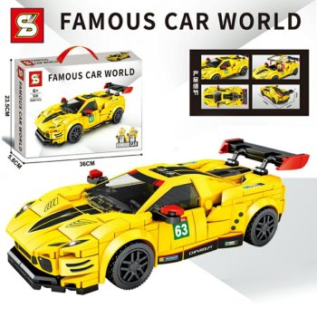 لگو ماشین‌های مشهور / Famous Car World lego