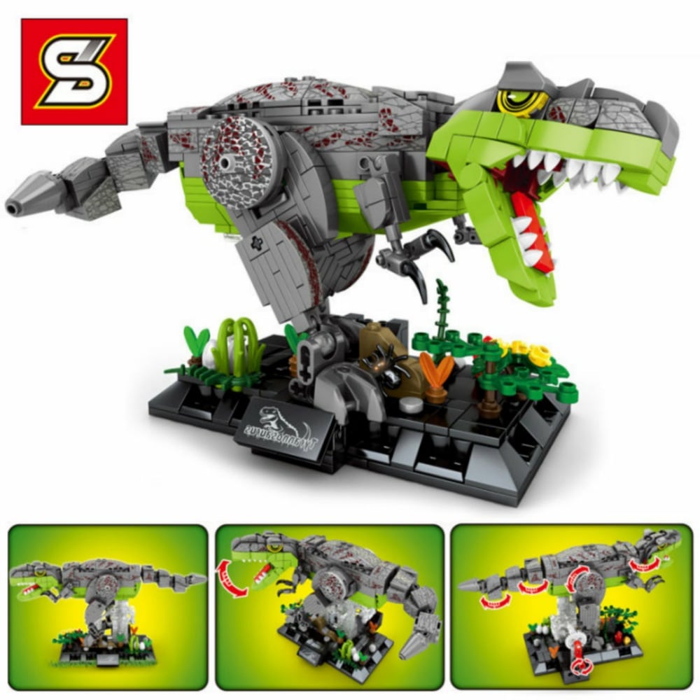 لگو دایناسور خشمگین World Dinosaur SY Lego 1539