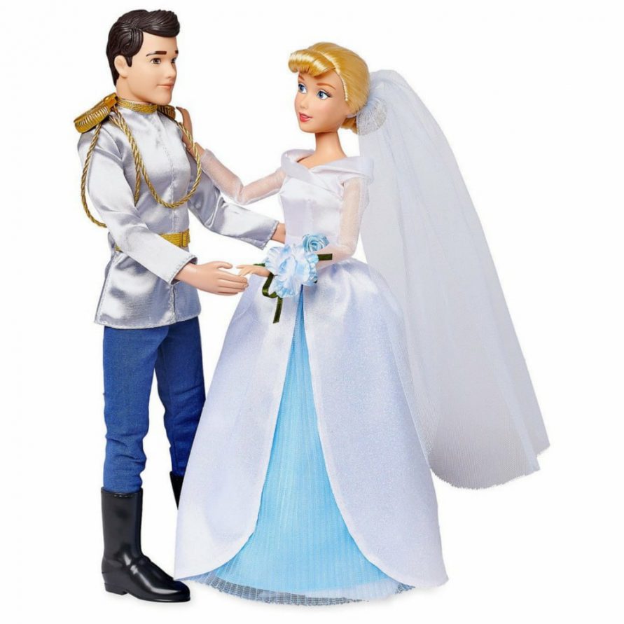 عروسک سیندرلا و شاهزاده Cinderella Nad Prince Charming Wedding Doll Set