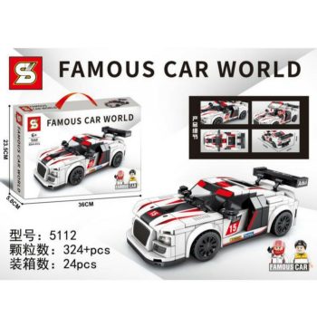 لگو ماشین مسابقه Famous Car World SY Lego 5112