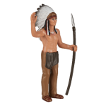 فیگور مینیاتوری سرخ پوست Native American Chief Figure MOJO 386501