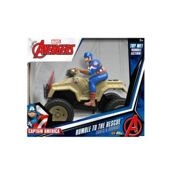 کاپیتان آمریکا و موتور چهارچرخ Captain America Rumble to the rescue