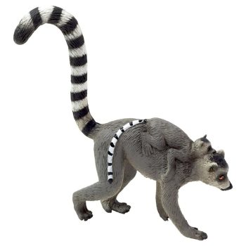 فیگور مینیاتوری لمور و کودک Ring Tailed Lemur With Baby figure MOJO 387237