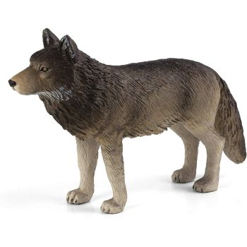 فیگور مینیاتوری گرگ ایستاده Standing Wolf Figure MOJO 387025