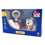 عروسک اسکیمو و سگ Tolo First Friends Polar Sledge Toy Set