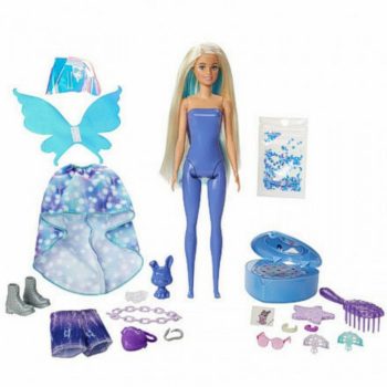 عروسک باربی سوپرایزی Fairy Fashion Reveal 25 Surprises Mattel