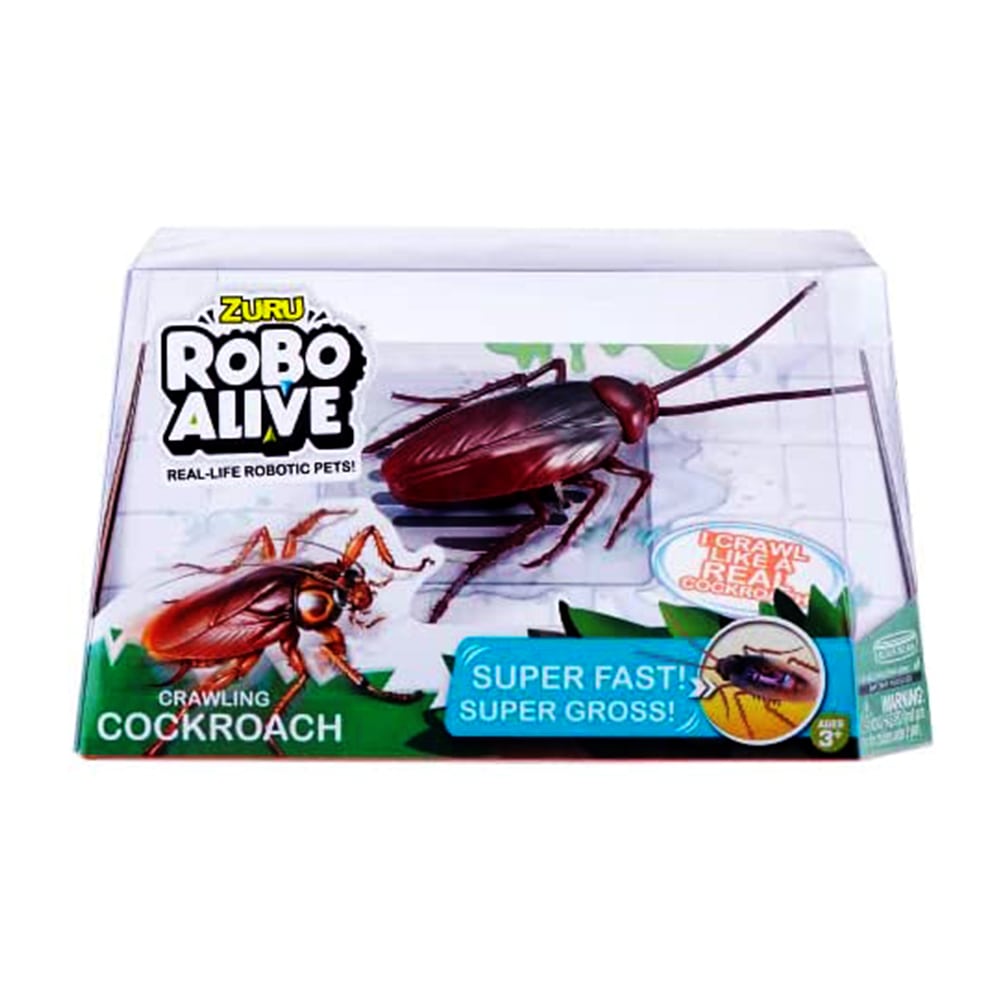 سوسک رباتیک ZURU Robo Alive Scuttling Cockroach7112