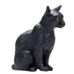 فیگور گربه سیاه Cat Sitting Black 387372