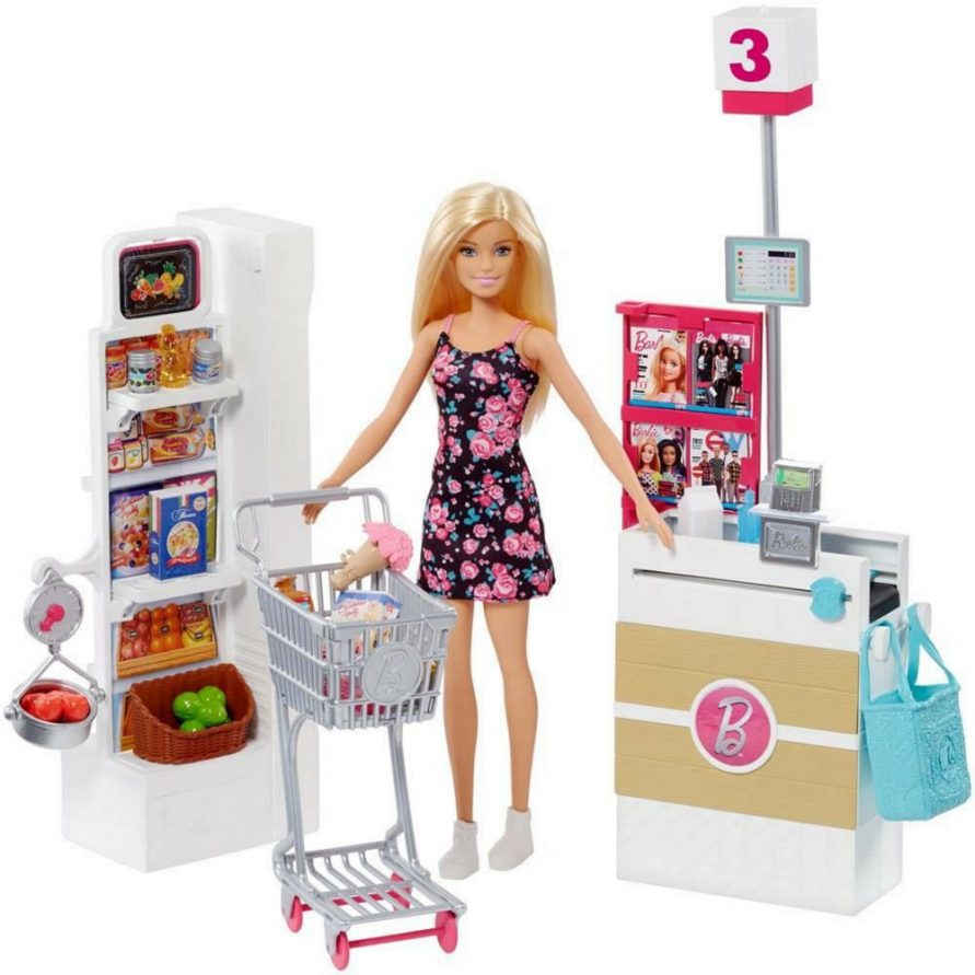 باربی در هایپر مارکت Barbie On Supermarket Mattel