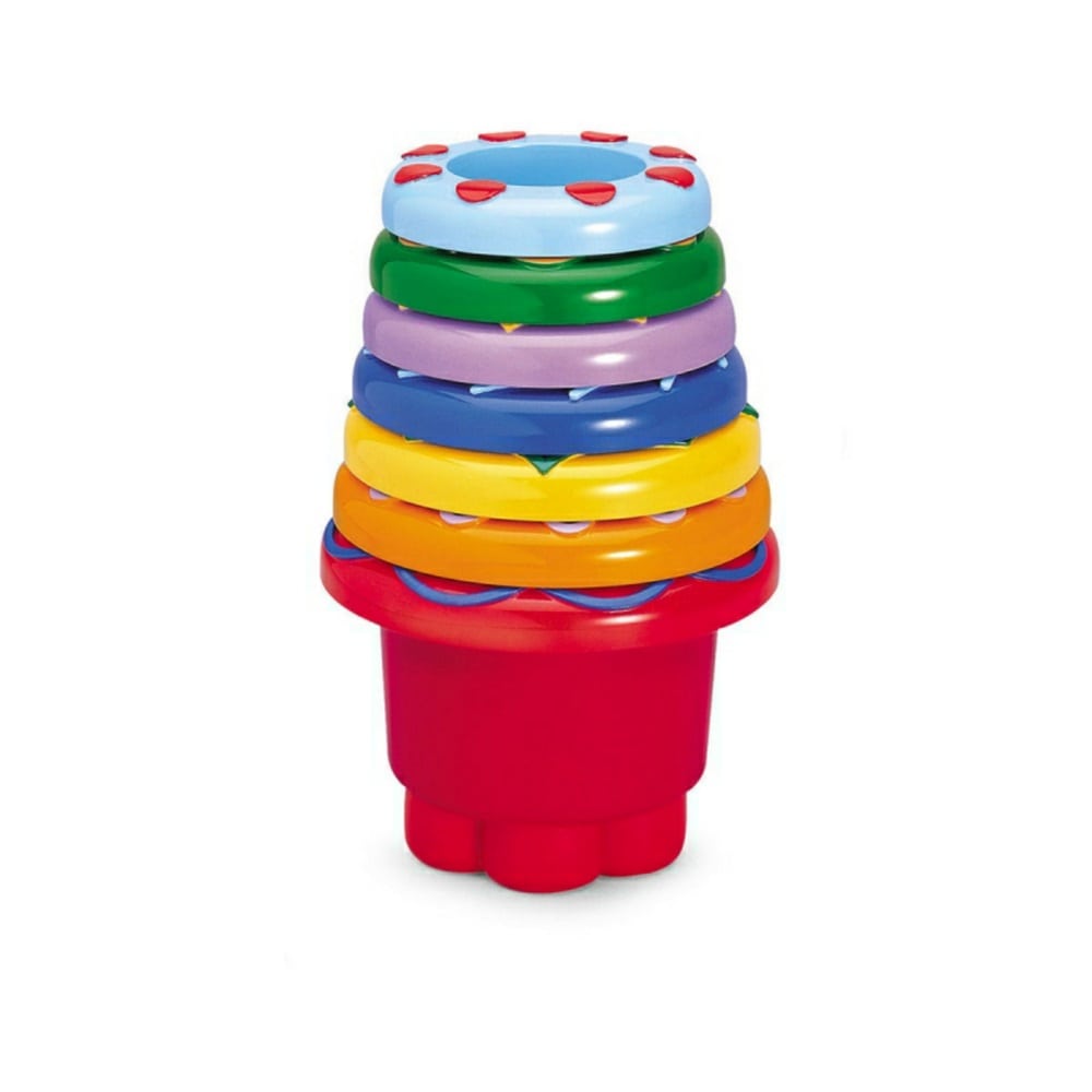 بازی استوانه رنگین کمانی Tolo rainbow stacker