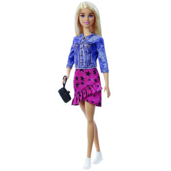 باربی با لباس جین 96162 Barbie GXT03