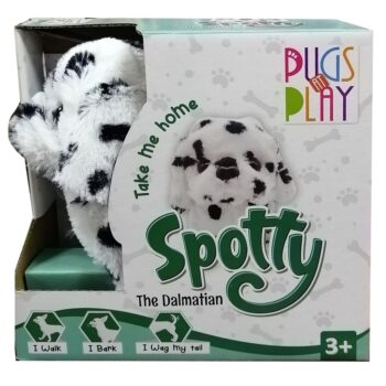عروسک سگ خالدار Spotty The Dalmatian Pugs At Play