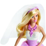 باربی با لباس عروس 05634 Barbie CFF37