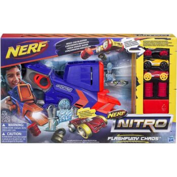تفنگ ماشین پرتاب کن نیترو Nitro Flashfury Chaos Hasbro C0788