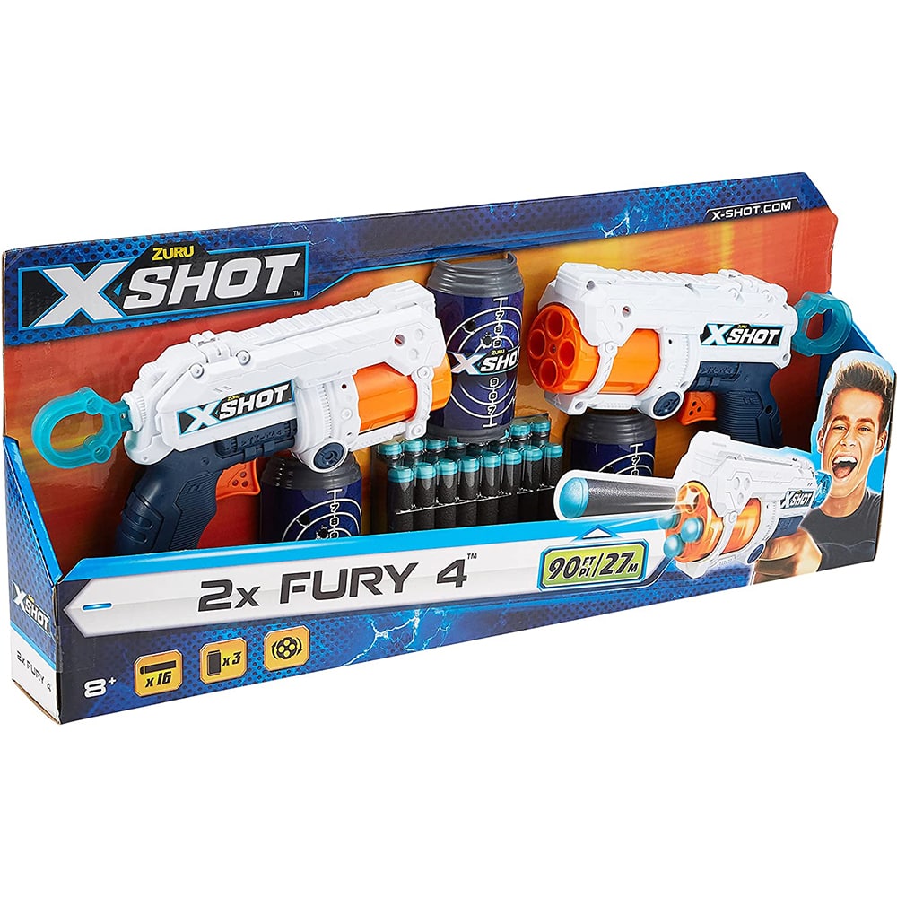 تفنگ دوقلو X-Shot 3X MK3