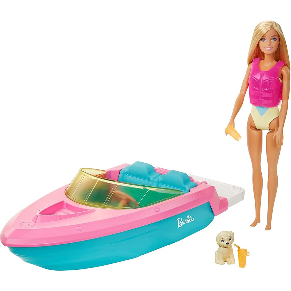 MATTLE Barbie With Boat GRG30-1-min