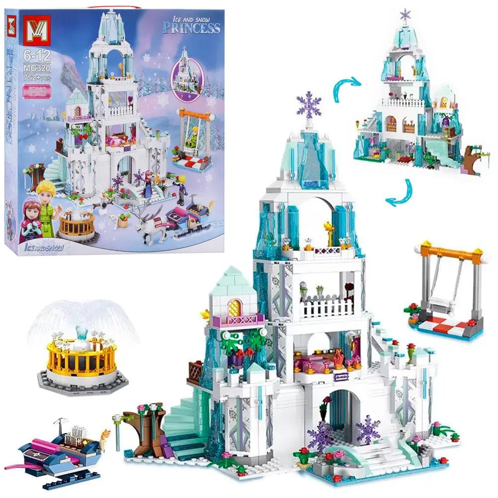 Construction set Elsa’s Big Ice Castle,MG320 Frozen