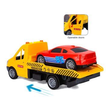 کامیون یدک کش کد: 666-66 City rescue vehicle with and with a small car