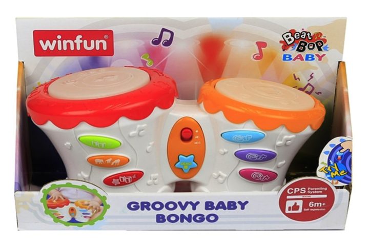 طبل دوقلو وین فان Groovy Baby Bongo 02005A 