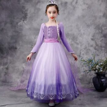 لباس پرنسسی السا Elsa Princess Dress 111104