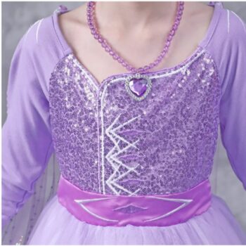 لباس پرنسسی السا کد: Elsa Princess Dress 11110