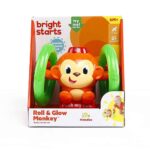 میمان چرخان Bright Starts Roll Glow Monkey