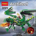 Decool Green Dragon incredible Mythical Creatures 3121