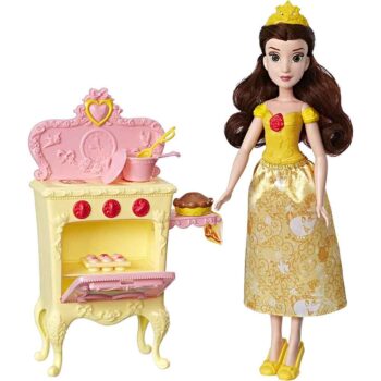 عروسک پرنسس بل Disney Princess Belle's Royal Kitchen Hasbro