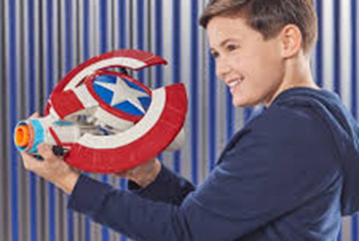 Marvel Avengers Captain America Nerf Assembler Gear
