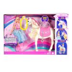 عروسک باربی به همراه اسب باربی Barbie Princess Adventure Prance & Shimmer Horseعروسک باربی به همراه اسب باربی Barbie Princess Adventure Prance & Shimmer Horse