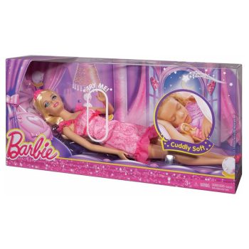 عروسک پرنسس باربی کد: 29037 Soft Cuddly Barbie Doll Bedtime Princess