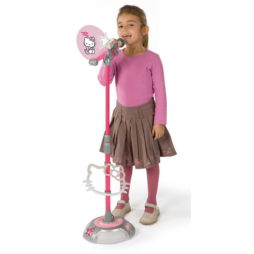 میکروفن پایه دار Microphone on stand Smoby Hello Kitty 027172