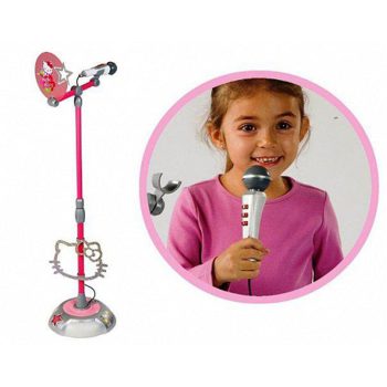 میکروفن پایه دار Microphone on stand Smoby Hello Kitty 027172