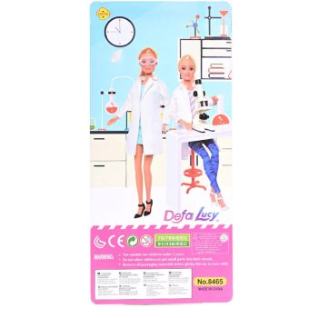 باربی بیولوژیست Doll Defa Lucy Biologist 8465