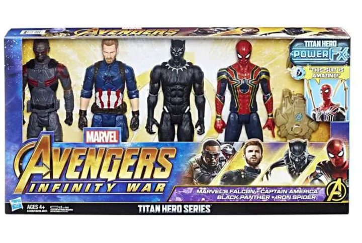 اکشن فیگور سری قهرمانان تایتان Marvel Avengers Titan Hero Figures pack 4
