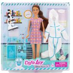 باربی محقق پزشکی Doll Defa Lucy Medical Researcher 8482