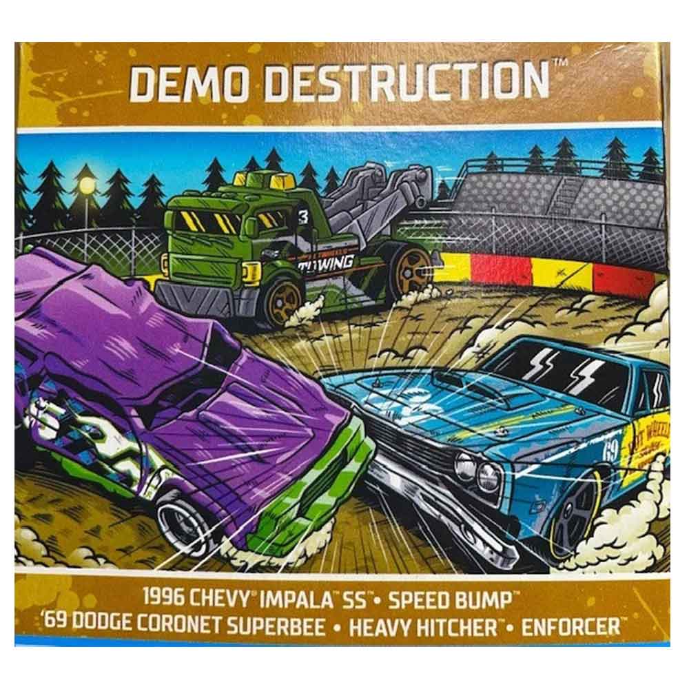 ماشین مسابقه Hot Wheel مدل Demo Destruction