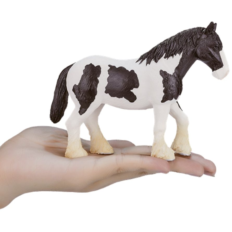 فیگور اسب کلایددیل MOJO Clydesdale Horse Black & White 387085