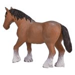 فیگور اسب کلایددیل MOJO Clydesdale Horse Brown 387070