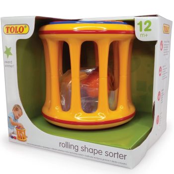 اسباب بازی پازل طرح قفس Tolo Toys Rolling Shape Sorter 89410