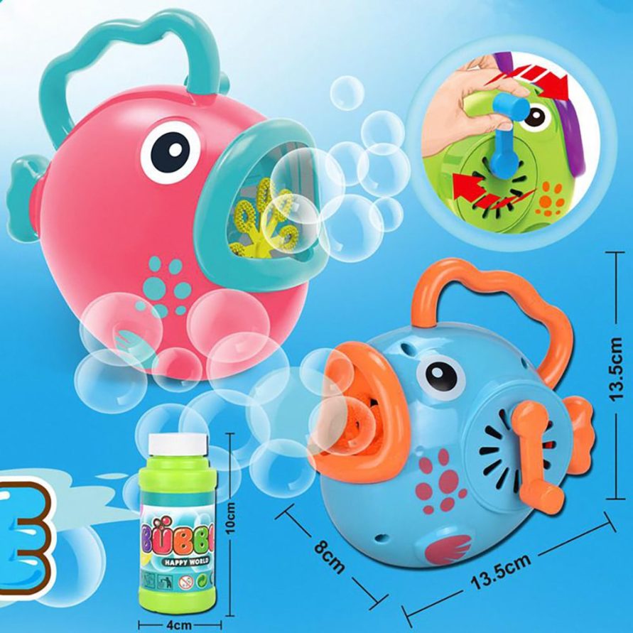 اسباب بازی حباب ساز Bubble Machine Fish P8808