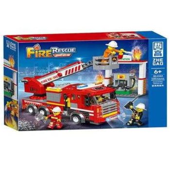 لگو ایستگاه آتش نشانی fire rescue 2262