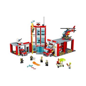 لگو ایستگاه آتش نشانی کد: 6064 LEGO City Fire Station