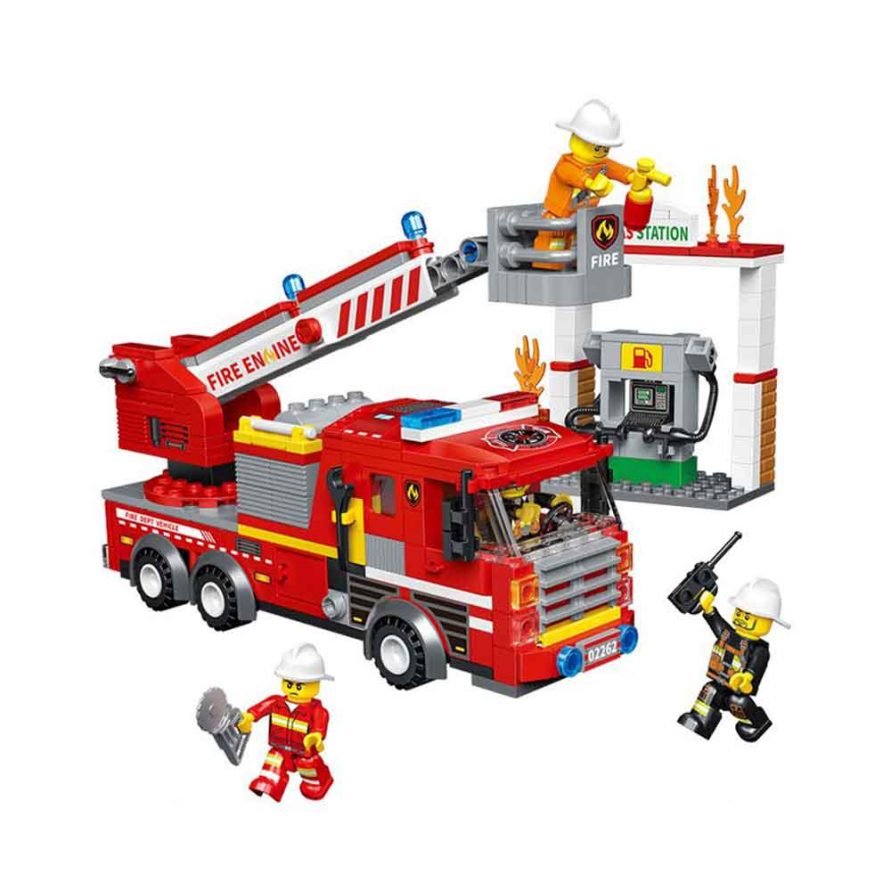 لگو کامیون آتش نشانی Lego Fire Rescue Truck