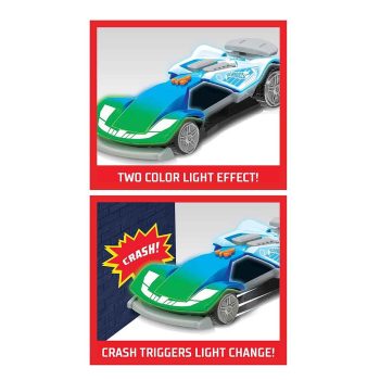 ماشین مسابقه‌ ای هات ویلز مدل کالر کرش Hot Wheels Color Crashers Cyber Speeder