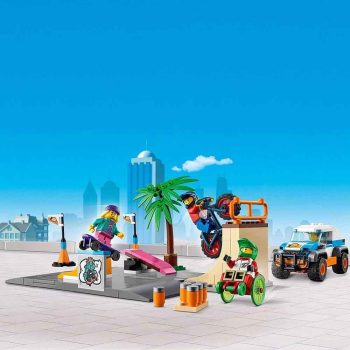 لگو پارک اسکیت LEGO CITY skatepark