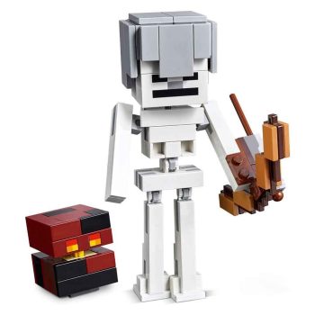 لگو ماینکرافت اسکلت Lego Minecraft BigFig Skeleton with Magma Cube