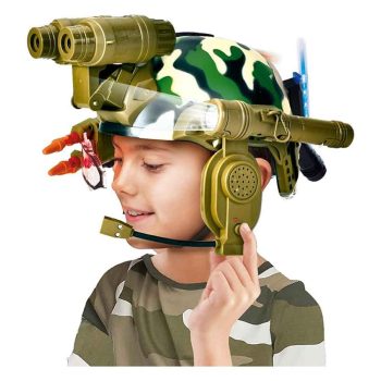 ست اسباب‌بازی سرباز ارتش و کلاه فرماندهی toy soldier Army SWAT Helmet